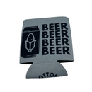 Beer Beer Beer Printed Can Koozie | Multiple Colors | Blooms Designs
