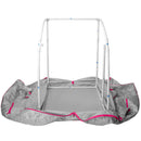 Lightweight Personal Steam Sauna for Weight Loss, Detox & Relaxation, 60 Minute Timer - Pink