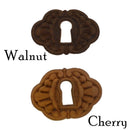 Embossed Keyhole Cover, Scalloped Edges
