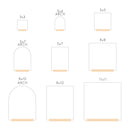 Monthly Square Desk Calendar | Minimalist Style