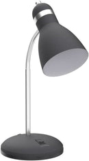 Matte Black Desk Lamp With Flexible Goose Neck Light