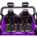 24V Two-Seater Kids Ride On Truck Car W/Parents Control,200wx2,Seat width 20.28in,Four-wheel Suspension,LED Lights,Music,MP3,Bluetooth,Two independent seat belts,Suitable for off-road For Kids Aged 3+