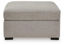 ModMax Luxe - Oversized Accent Ottoman - Flint
