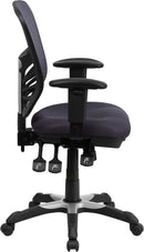 Nicholas Mid-Back Ergonomic Mesh Office Chair Dark Gray