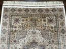 Turkish Memluk Silk Rug 4x6, Hereke Carpet, Bamboo Silk, New