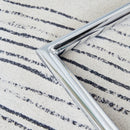 Modern Dining Chairs With Padded Seat, Metal Legs