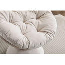 Oversized Swivel Accent Chair, 360 Swivel Barrel Chair, Papasan Chair for Living Room Bedroom