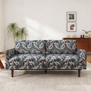 2 Seater Loveseat Sofa With Spacious Seating Area