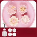 3d cherry blossom mooncake mold for kitchen baking