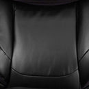 High-Back Headrest Ergonomic Office Chair Black LeatherSoft