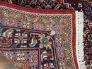 Indo Persian Bidjar Rug 6x9, Vintage Wool Handmade Carpet