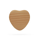 Unfinished Unpainted Wooden Heart Shape Plaque DIY Unpainted Craft 6 Inches