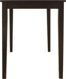 Kimonte Black Dining Room Table Rectangular Contemporary