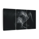 Monochrome Brown Bear Wall Art