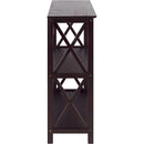 Three-Shelf Solid Wood Bookcase For Home Office Storage