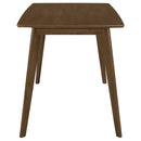 Kersey 5-piece Rectangular Dining Table Set Chestnut
