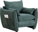 Green Oversized Luxurious Accent Chair Living Room