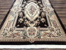 Aubusson Rug 6x9, European Design, Fine 170 KPSI, Elegant Carpet