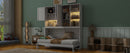 Twin Size Wall Murphy Bed with Top Cabinet, Shelves ,Space Saving Foldable Bed with Light & USB,White