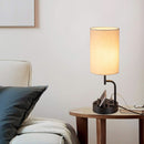 Table Lamp With 3 USB Ports And AC Outlet For Bedroom