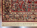 Karastan Rug 5.9 x 9 Red Sarouk