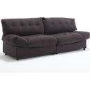 Cloud Style Sofa, Teddy Velvet Fabric, Comfy Padded Cloud Couch for Living Room, Apartment