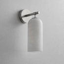 Alabaster Cylinder Wall Sconce