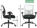 Big And Tall Office Chair 400 Lbs Capacity Adjustable Lumbar Support