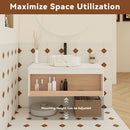 Floating Bathroom Vanity With Vessel Sink