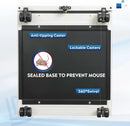 3 Drawer Mobile File Cabinet With Lock Under Desk Metal Office File Cabinet For Legal Letter A4 Files
