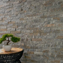 Rockmount Amber Falls Splitface Ledger Panel 6"x24" Natural Quartzite Wall Tile - MSI Collection