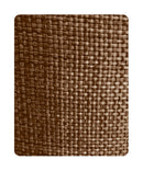 16"W x 12"H Hard Back Empire Lampshade - Chocolate Burlap
