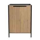 Contemporary Freestanding Bathroom Vanity With Adjustable Shelves