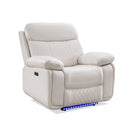 Power recliner with  LED Strip WHITE color