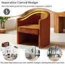 Mirod Stylish Curved Design, Comforting Embrace, Versatile Aesthetic, Dual Purpose Decorative Accent Chair Set of 2, for Living room,Bedroom and study