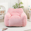 Beanbag Chair, Beanbag Sofa Chair with Armrests Stuffed High-Density Foam, Lazy Sofa Comfy Chairs Beanbag Chair for Adults in Living Room, Bedroom Reading
