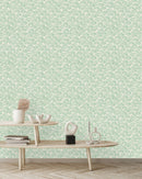 Green Abstract Design Wallpaper