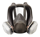 3M P95 Paint Spray and Pesticide Application Full Face Respirator Gray 1 pc.