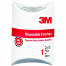 3M 29 dB Foam Ear Plugs Orange 1 pair