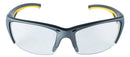 3M Anti-Fog Impact-Resistant Safety Glasses Clear Lens Gray/Yellow Frame 1 pc.