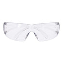 3M SecureFit Anti-Fog Safety Glasses Clear Lens Clear Frame 1 pc.