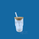 3oz Lil' SUB Shot Glass Glitter Globe