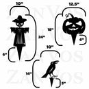 Halloween Yard Stakes (3 Pack)