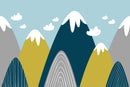 Mountains Wallpaper for Nursery