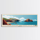 Berlengas Archipelago, Portugal Panoramic Print, Vacation Gift, Portugal Wall Art, Beach Painting, Beach Decor, Beach Or Lakehouse Art