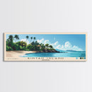 Bintan Island, Indonesia Panoramic Beach Print, Vacation Gift, Indonesia Wall Art, Beach Painting, Beach Decor, Beach Painting