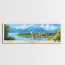 Chiemsee, Germany Panoramic Print, Vacation Gift, Germany Wall Art, Beach Painting, Beach Decor, Beach Or Lakehouse Art