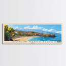 Giardini naxos beach, Italy Panoramic Print, Vacation Gift, Italy Wall Art, Beach Painting, Beach Decor, Beach Or Lakehouse Art