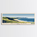 Grobust beach, Scotland Panoramic Beach Print, Vacation Gift, Scotland Wall Art, Beach Painting, Beach Decor, Beach Painting