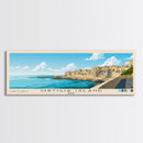 Ortigia Island, Italy Panoramic Print, Vacation Gift, Italy Wall Art, Beach Painting, Beach Decor, Beach Or Lakehouse Art